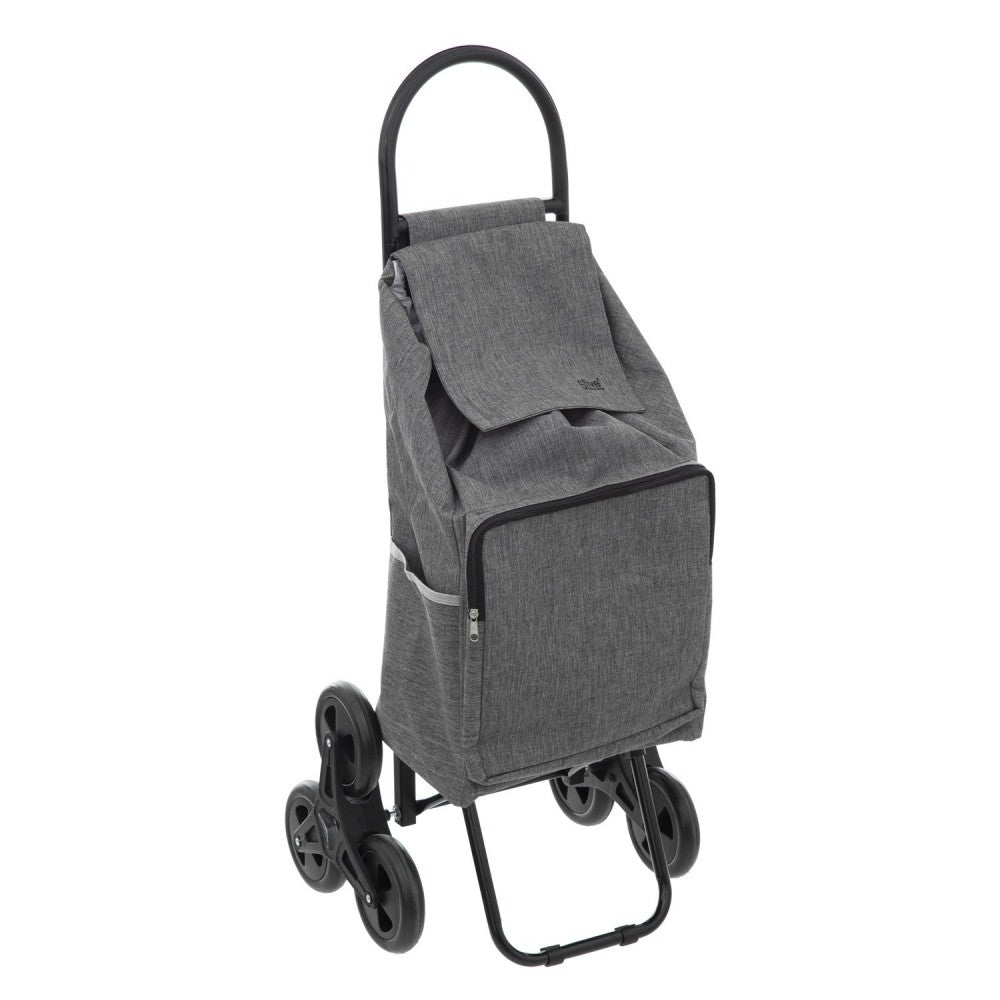 Carucior cumparaturi Nomad, gri, 43 x 36 x H 99 cm