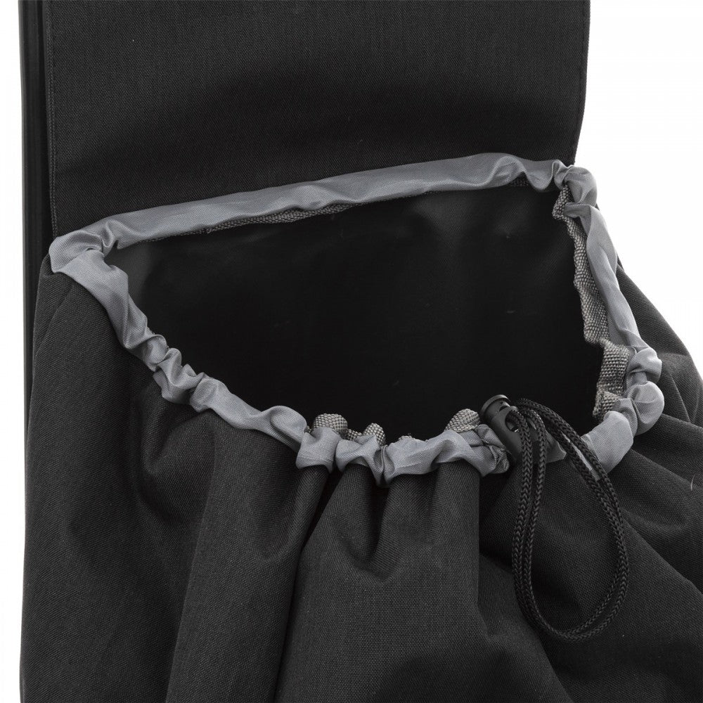 Carucior cumparaturi Normade Black, textil, 43 x 36 x 99 cm