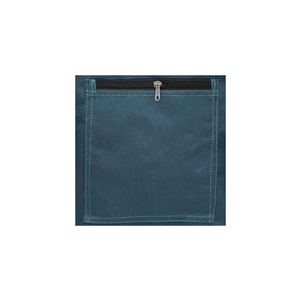 Carucior cumparaturi Orleans, albastru, cadru aluminiu, 44.5 x 37 x H 98 cm. 50 litri