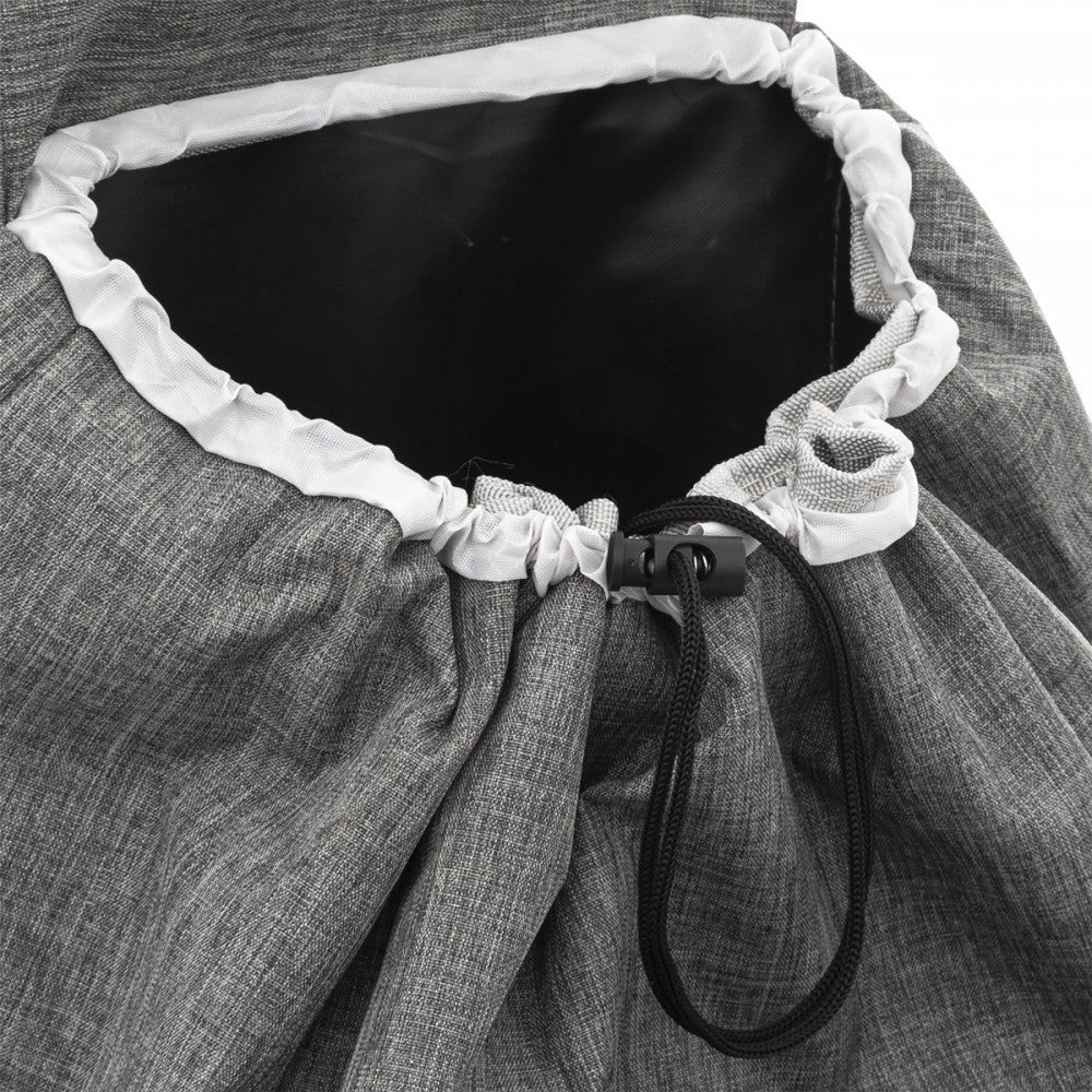 Carucior cumparaturi Tatra, gri, 34 x 30 x H 95 cm, 36 de litri