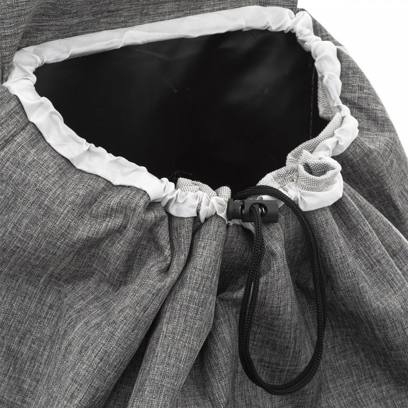 Carucior cumparaturi Tatra, gri, 34 x 30 x H 95 cm, 36 de litri