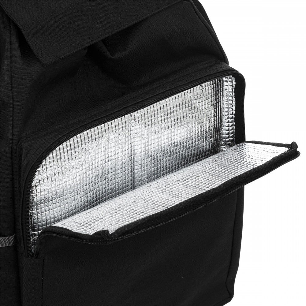 Carucior cumparaturi Tatra, negru, 34 x 30 x H 95 cm
