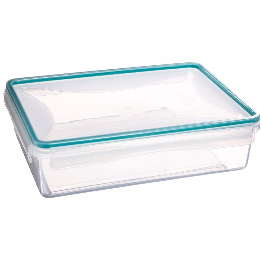 Caserola ermetica Foger, plastic, 25.5 x 18.5 x H 7.2 cm, 2.1 litri