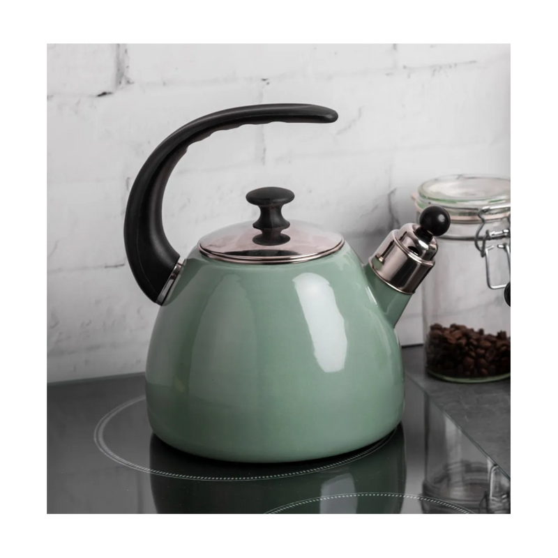 Ceainic Belbina green, emailat, 2.5 litri
