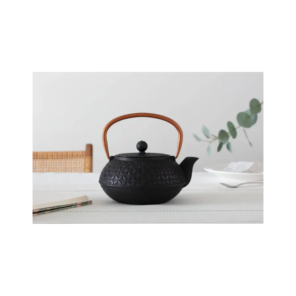 Ceainic Black flower, fonta, 1 litru