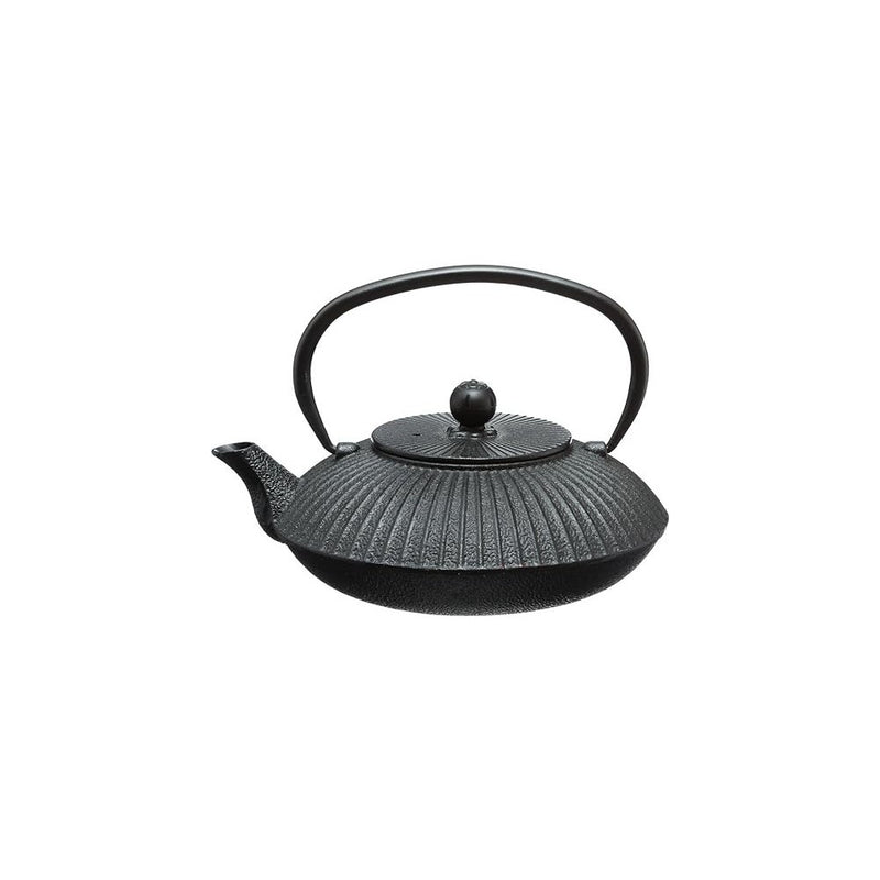 Ceainic Black Garden, fonta, negru, 19,8 x 10 x H 17,4 cm, 800 ml