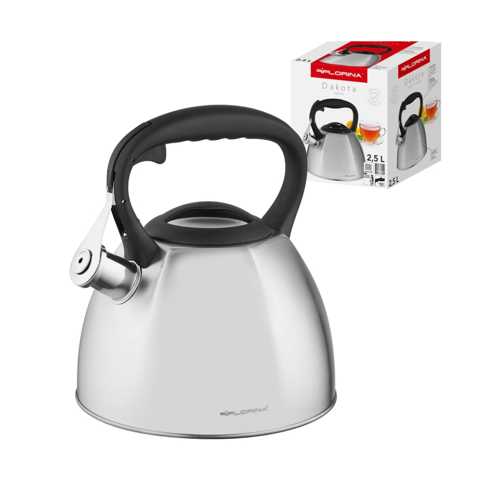 Ceainic Florina Dakota, inox, 2.5 litri