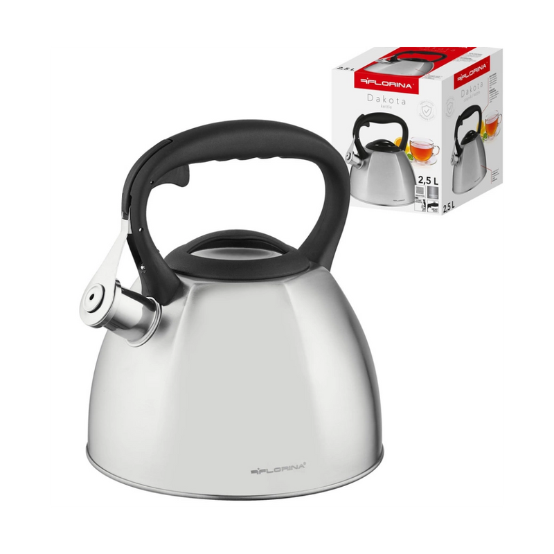 Ceainic Florina Dakota, inox, 2.5 litri