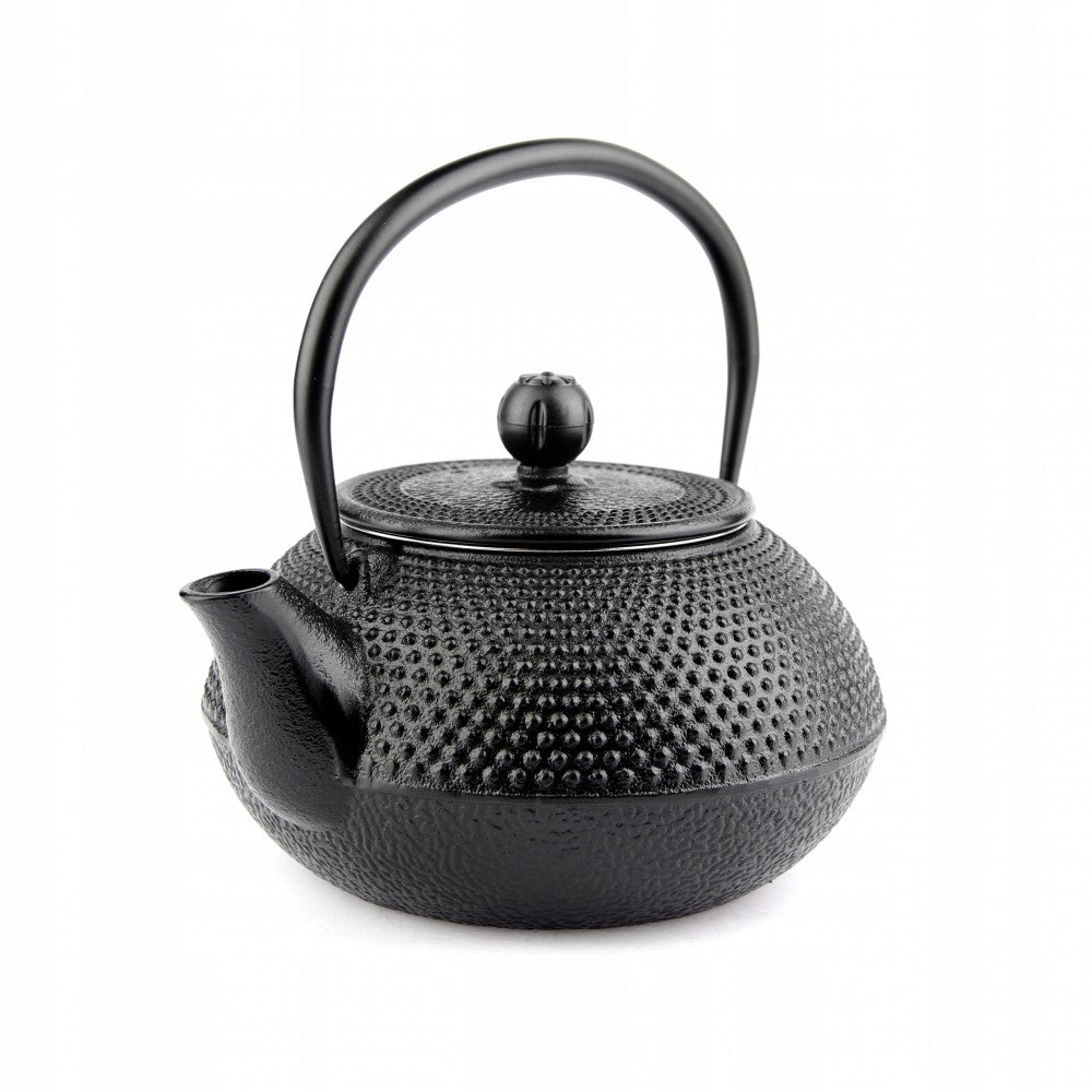 Ceainic Japanese Iron, fonta, negru, 0.8 litri