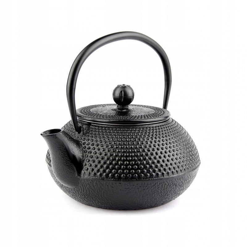 Ceainic Japanese Iron, fonta, negru, 0.8 litri