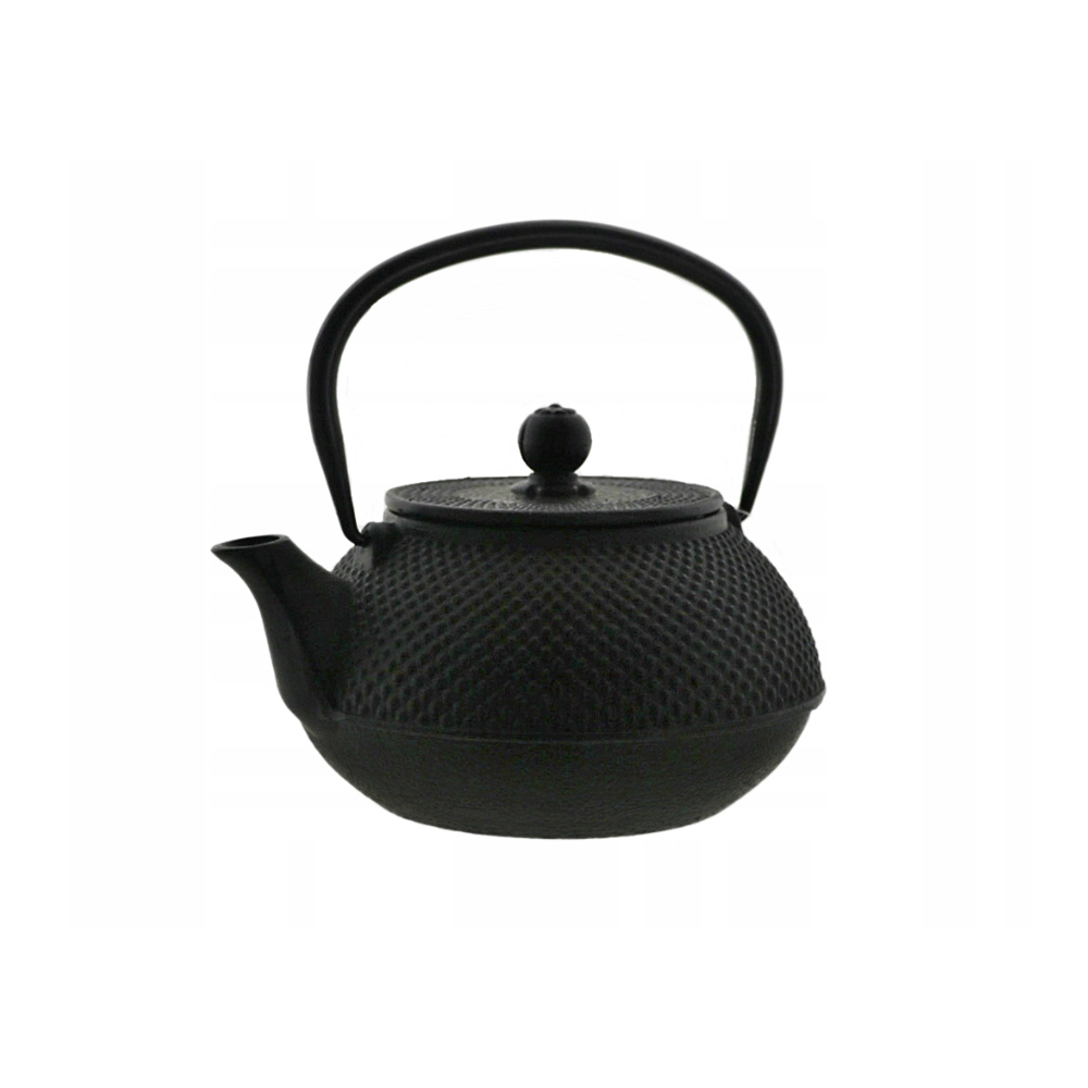 Ceainic Japanese Iron, fonta, negru, 0.8 litri