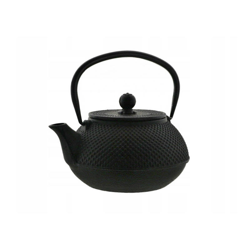 Ceainic Japanese Iron, fonta, negru, 0.8 litri
