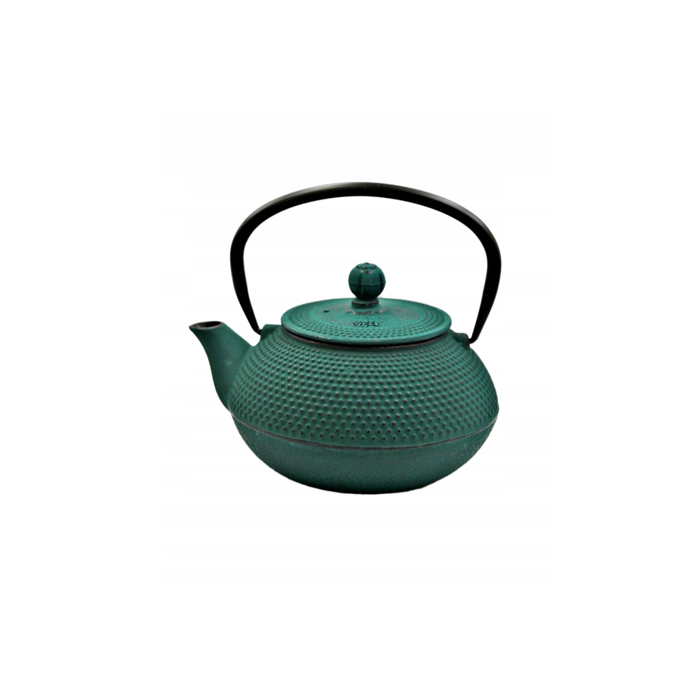Ceainic Japanese Iron, fonta, verde, 0.8 litri
