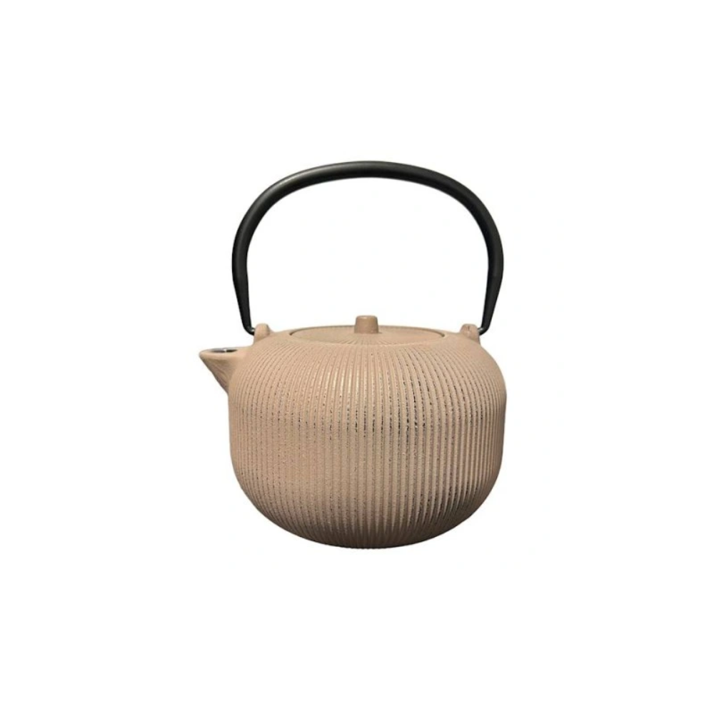 Ceainic infusor Sebastiano, fonta, creme, 1 litru