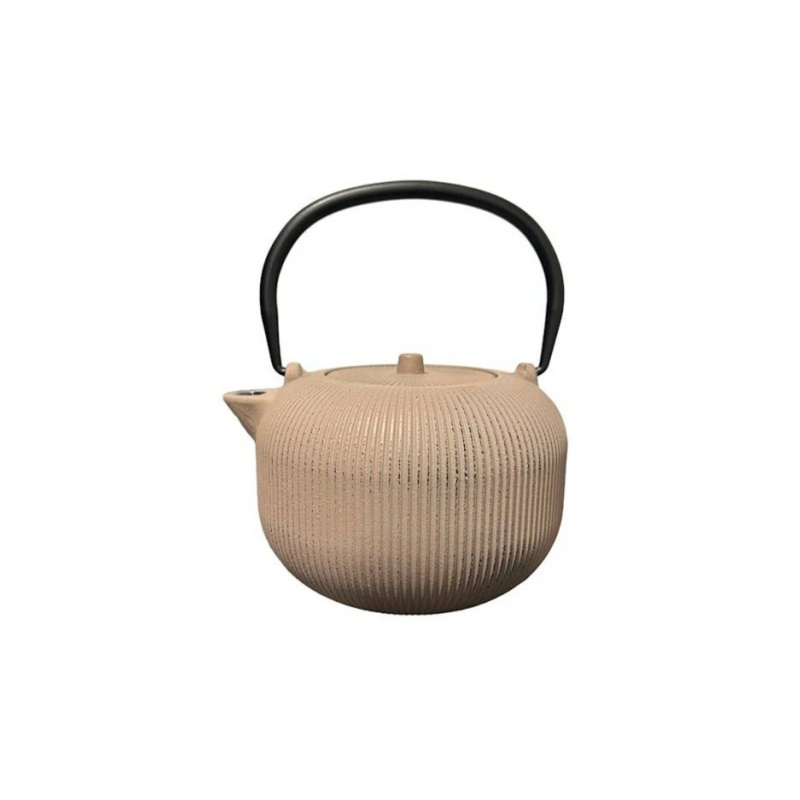 Ceainic infusor Sebastiano, fonta, creme, 1 litru