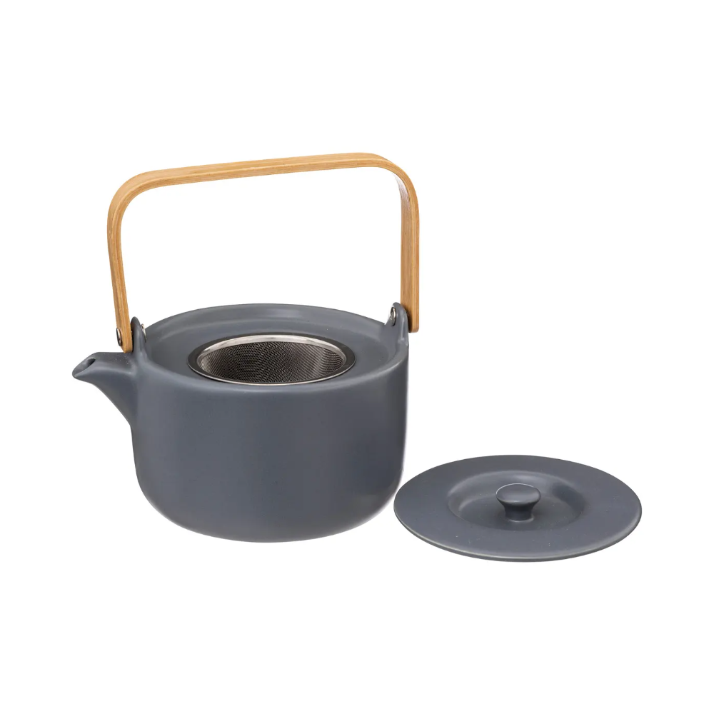 Ceainic Nature, cu infusor inox, ceramica, 800 ml