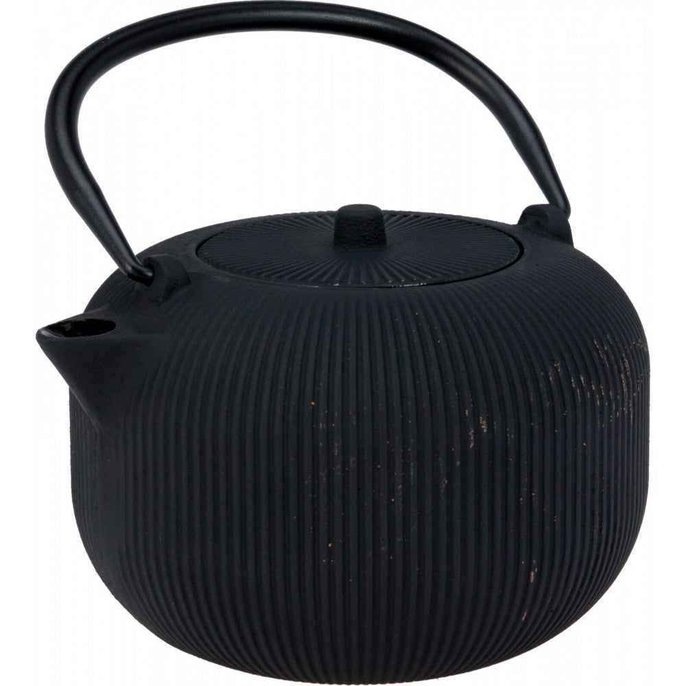 Ceainic Thornaby, fonta, negru, 1 litru, cu infusor