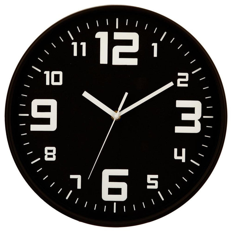 Ceas perete 5FIVE Black, 30x5 cm