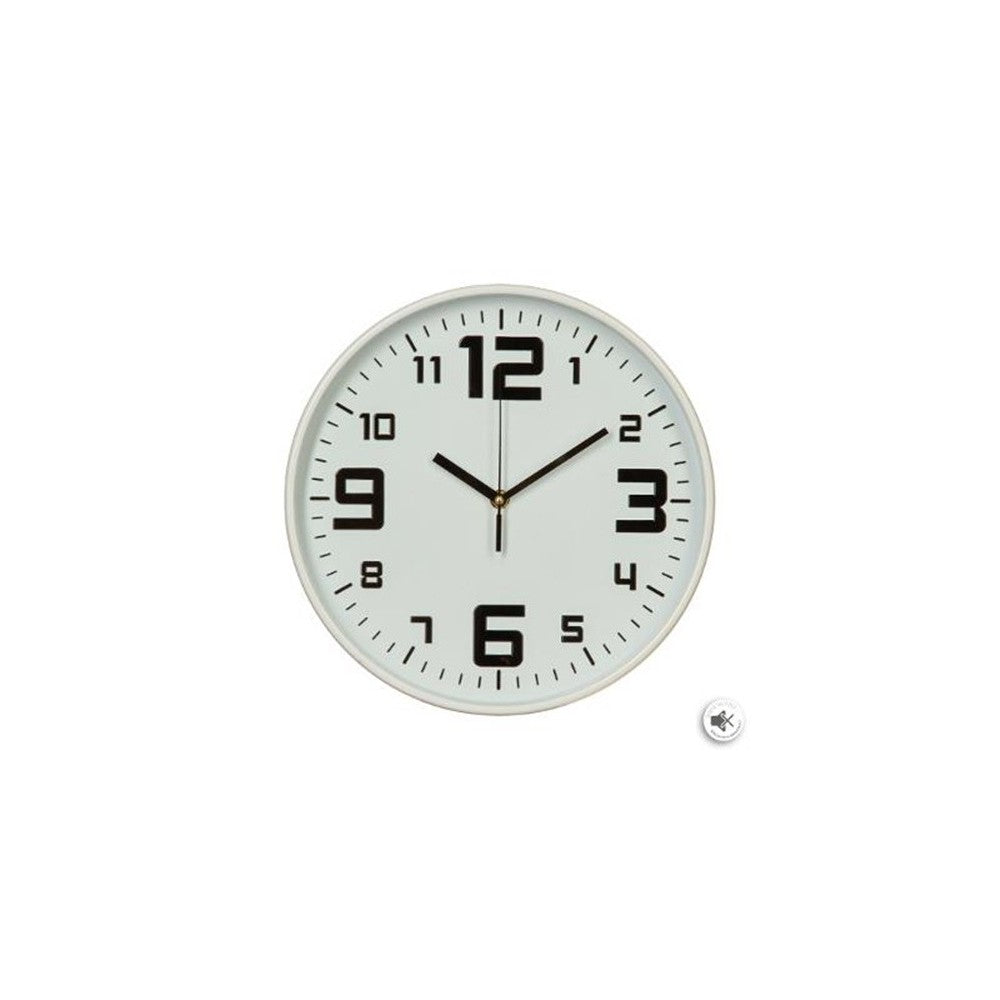 Ceas perete Atmosphera White, 30x5 cm