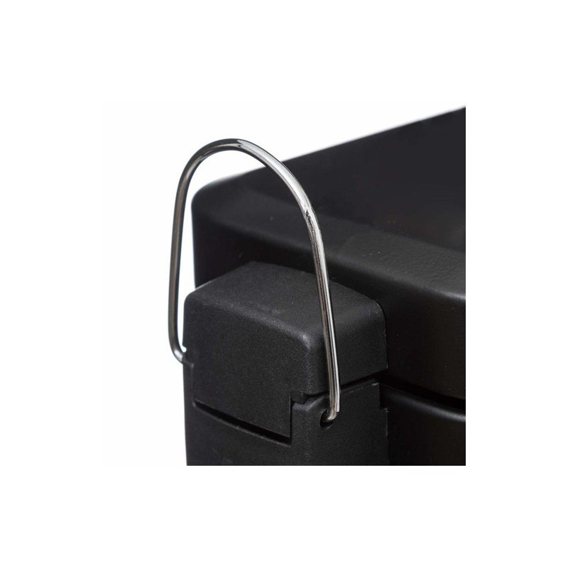 Cos gunoi 5FIVE, cu pedala, negru, 5 litri