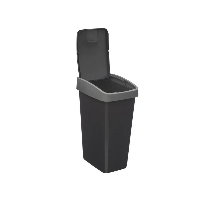 Cos gunoi 2 Opening, plastic, 25 litri, 47 x 31.50 x h 23 cm