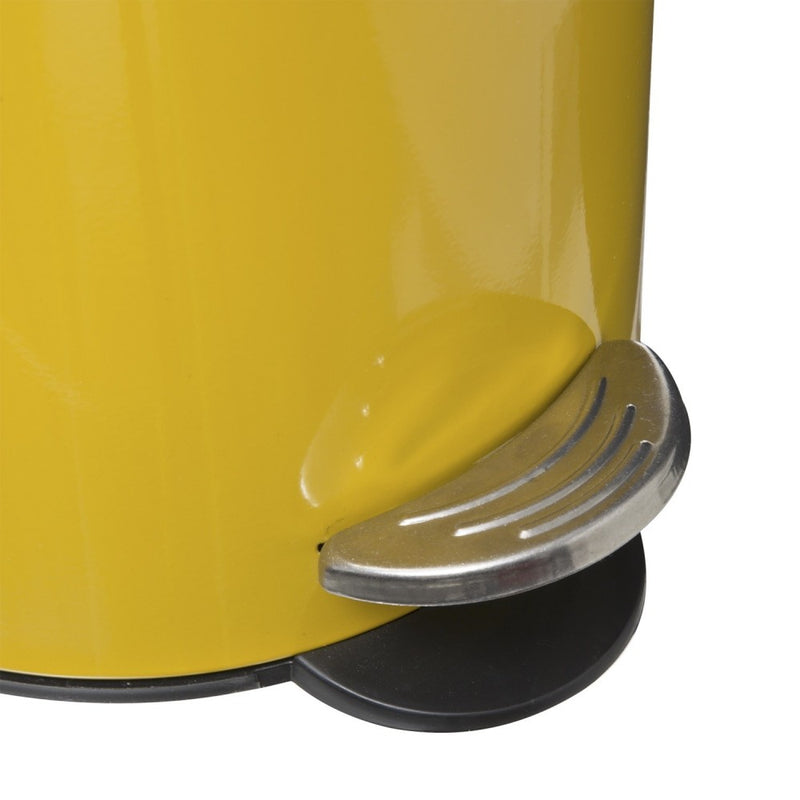 Cos gunoi Jaune, galben, metalic, 3 litri, 17 x 25 cm