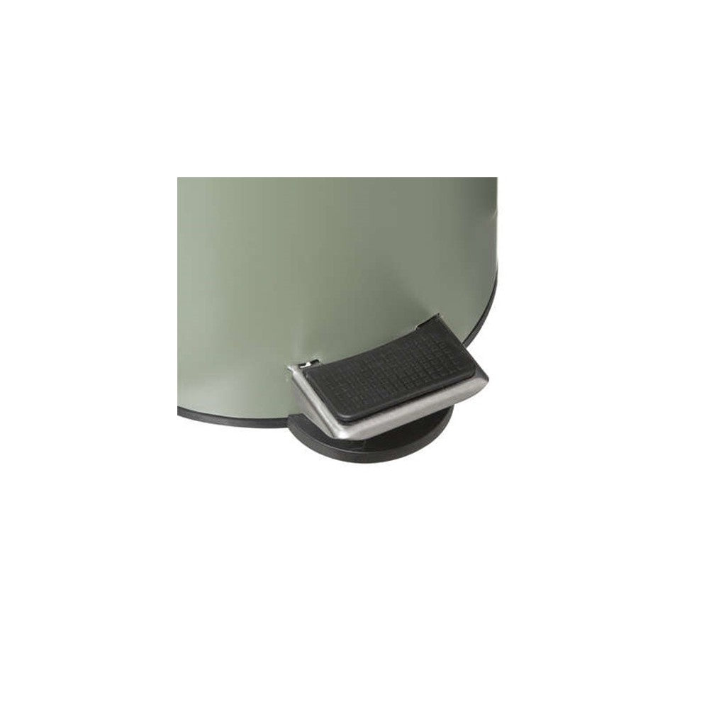 Cos gunoi Mout, cu pedala, verde, 3 litri, 17 x 24 cm