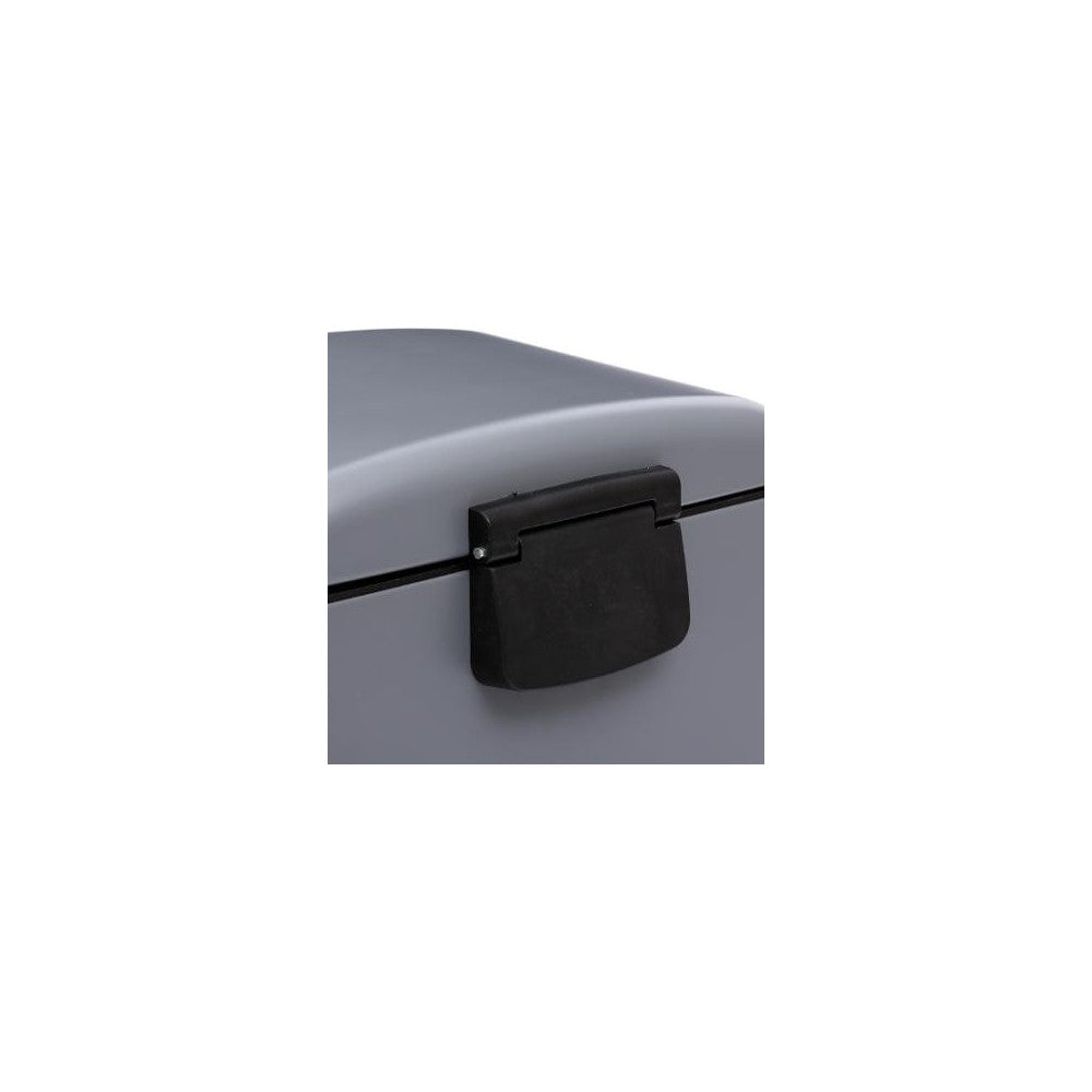 Cos gunoi Retro Line, Gri antracit, 30 litri, cu pedala, 34 x 32 x 61 cm, greutate 4 KG
