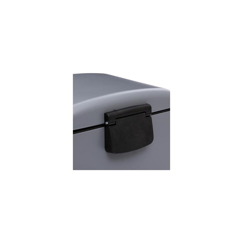 Cos gunoi Retro Line, Gri antracit, 30 litri, cu pedala, 34 x 32 x 61 cm, greutate 4 KG