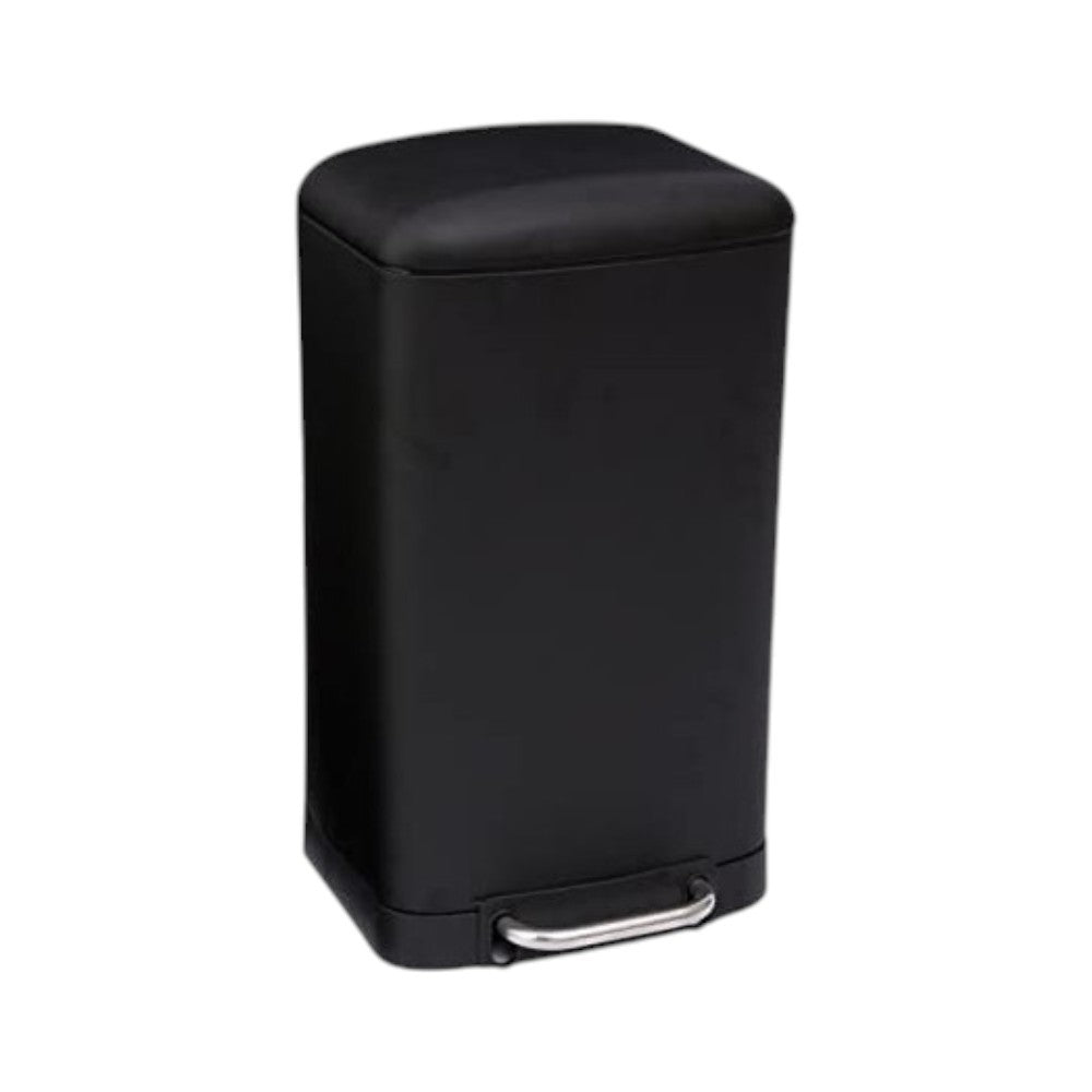 Cos gunoi Retro Line, Negru, 30 litri, cu pedala, 34 x 32 x 61 cm, greutate 4 KG