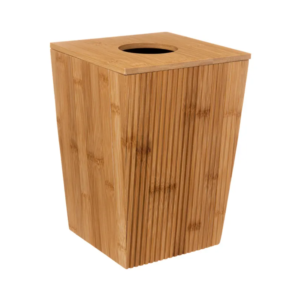 Cos gunoi Tierre, bambus, 6 litri,