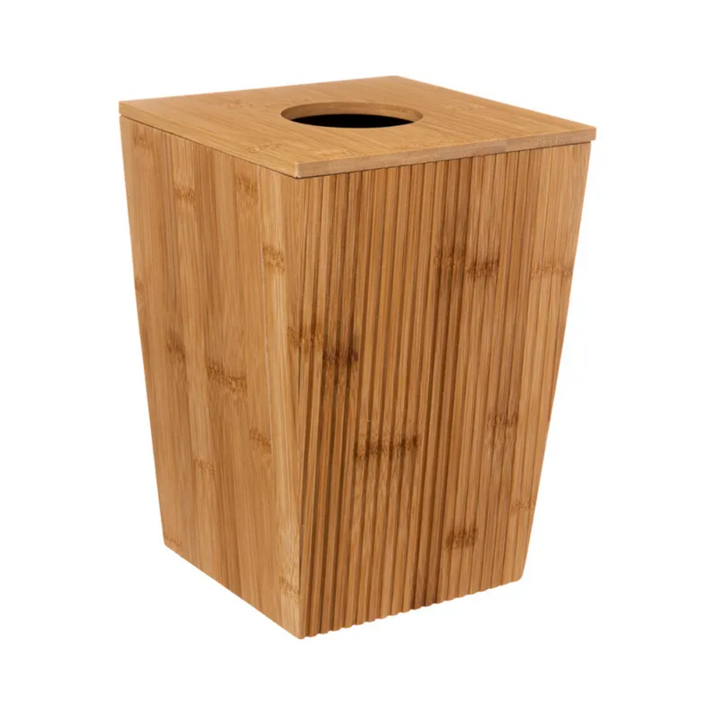 Cos gunoi Tierre, bambus, 6 litri,