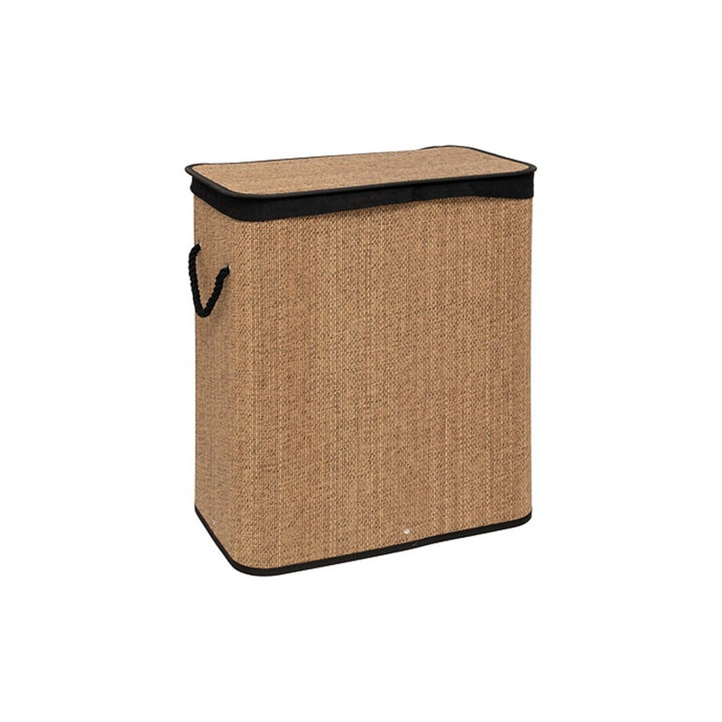 Cos pentru rufe Stemy, bambus, 52 x 32 x H 63 cm, 100 l