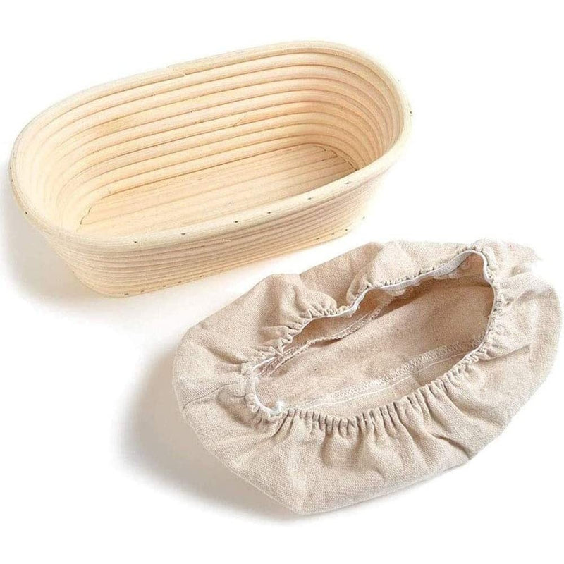 Cos ratan dospire aluat, oval, 32 x 17 x 8 cm