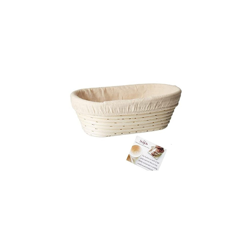 Cos ratan dospire aluat, oval, 32 x 17 x 8 cm