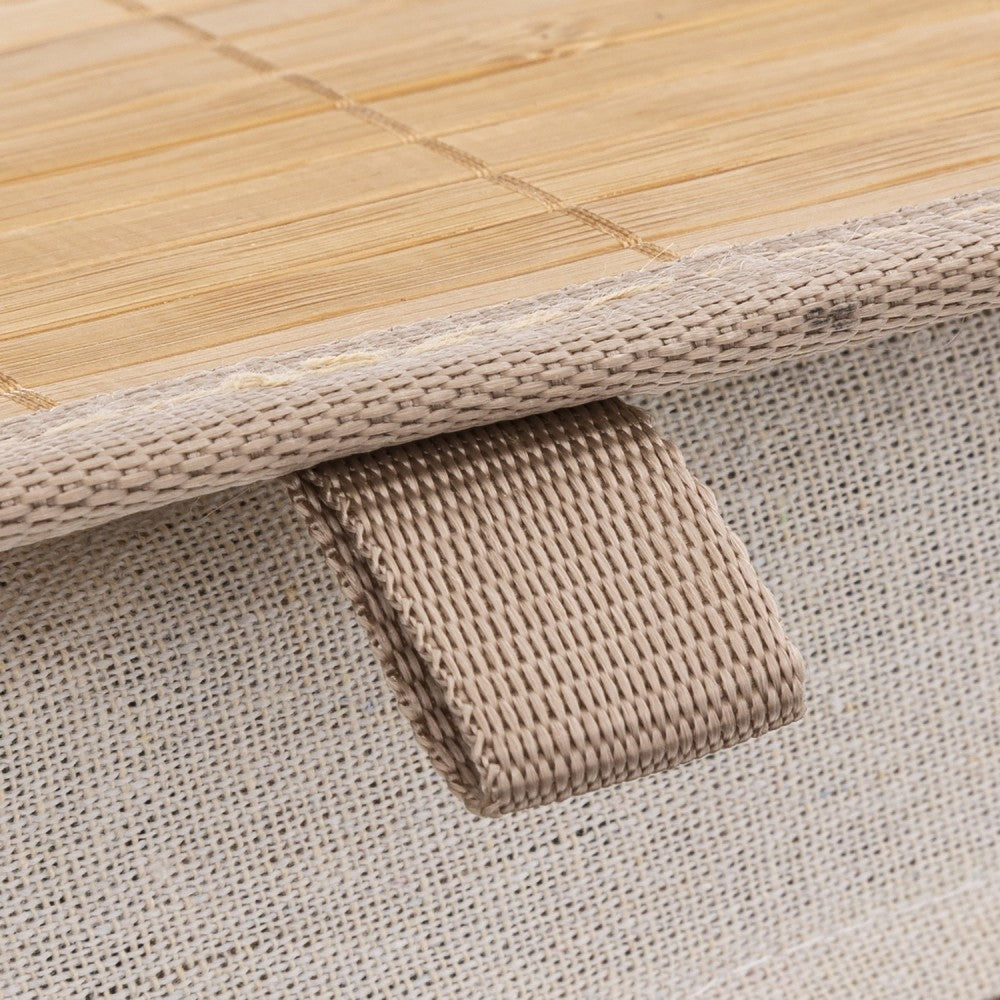 Cos rufe Black Flora, bambus, 41.5 x D 30 x H 50 cm