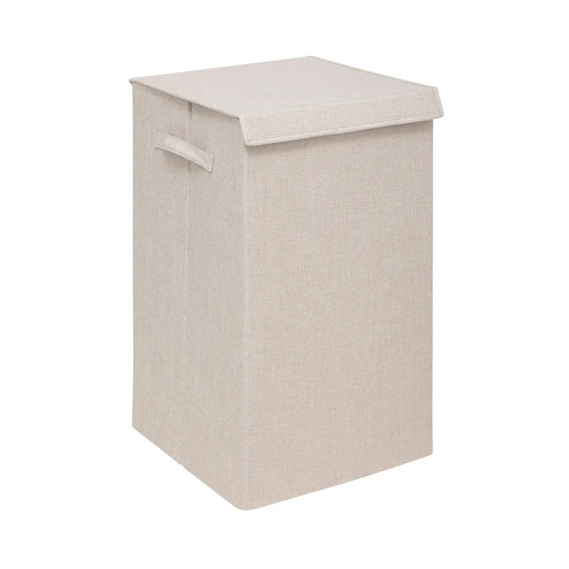 Cos rufe Concret Crem, poliester, 37 x 36.5 x H 60 cm, 74 litri, 2 compartimente