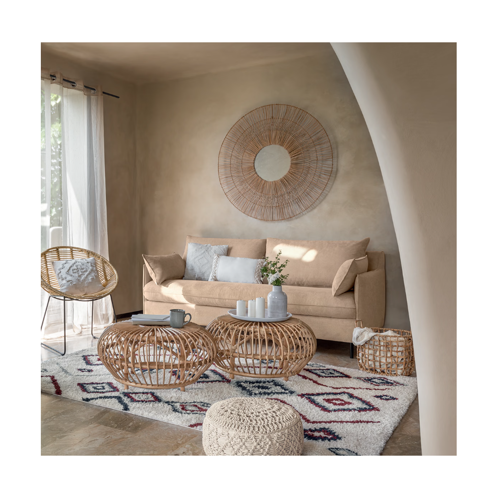 Covor Inspy, fibre sintetice, multicolor, 120 x 70 cm