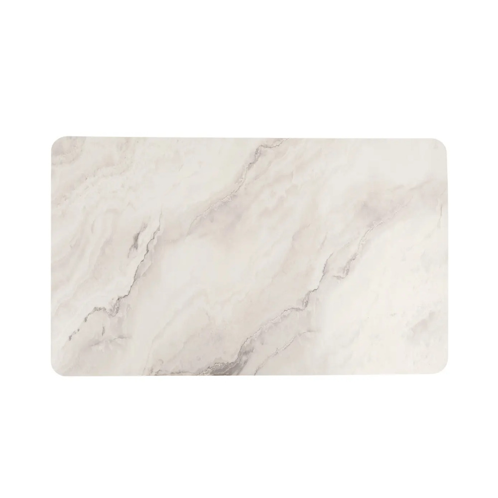 Covoras absorbant baie, Marble, latex, 75 x D. 45 x H. 0.4 cm