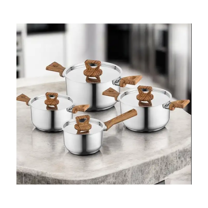 Set oale inox Bruno, 8 piese