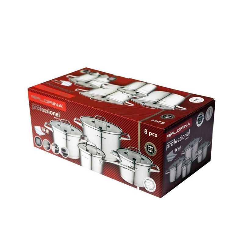 Set oale inox KPL, 8 piese