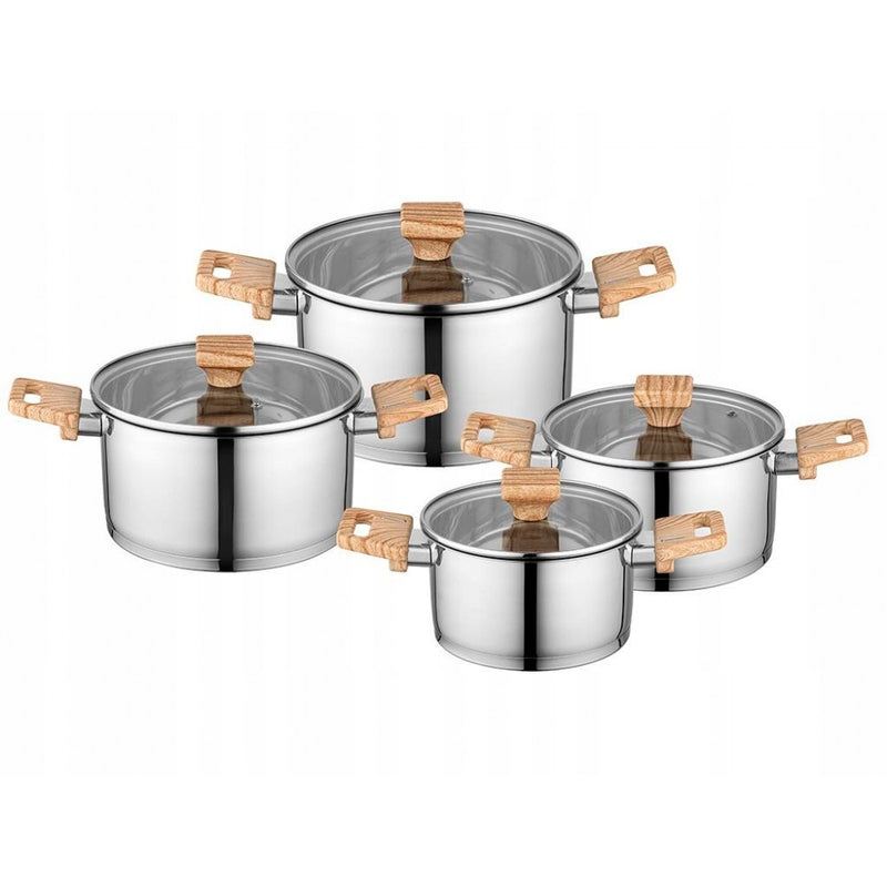 Set oale inox Florina Fitter, 8 piese