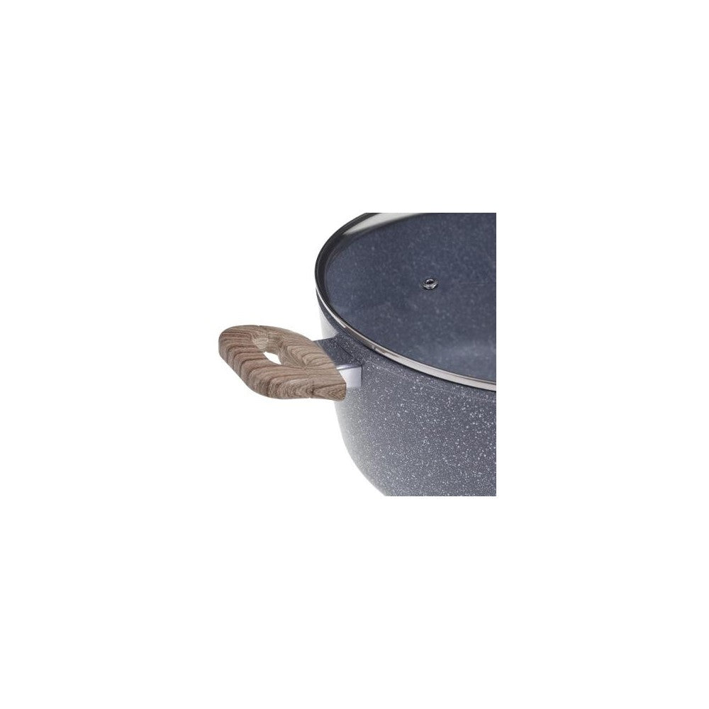 Cratita SG Forge, granit, aluminiu, cu inductie, 24 x 17 cm, 3 litri