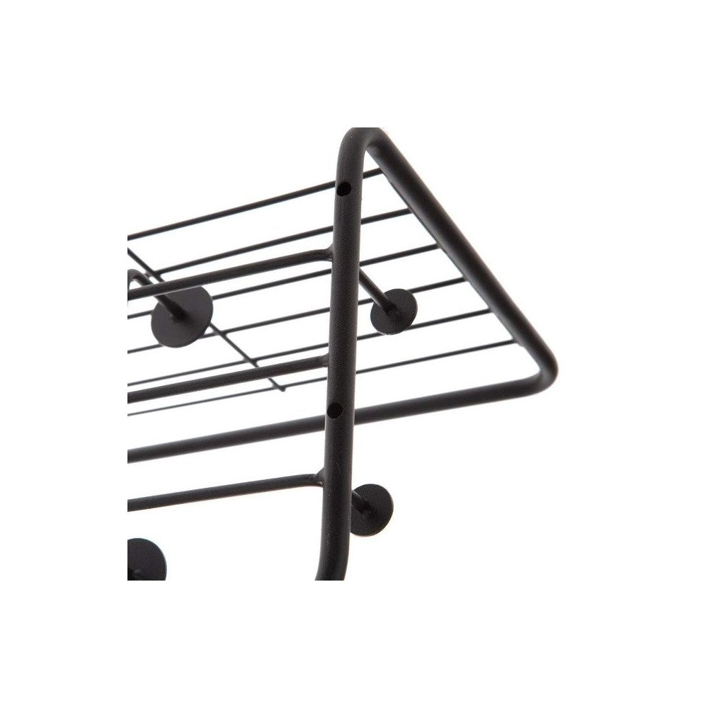 Cuier 5FIVE Black, otel, 51x24 x21 cm, 17011