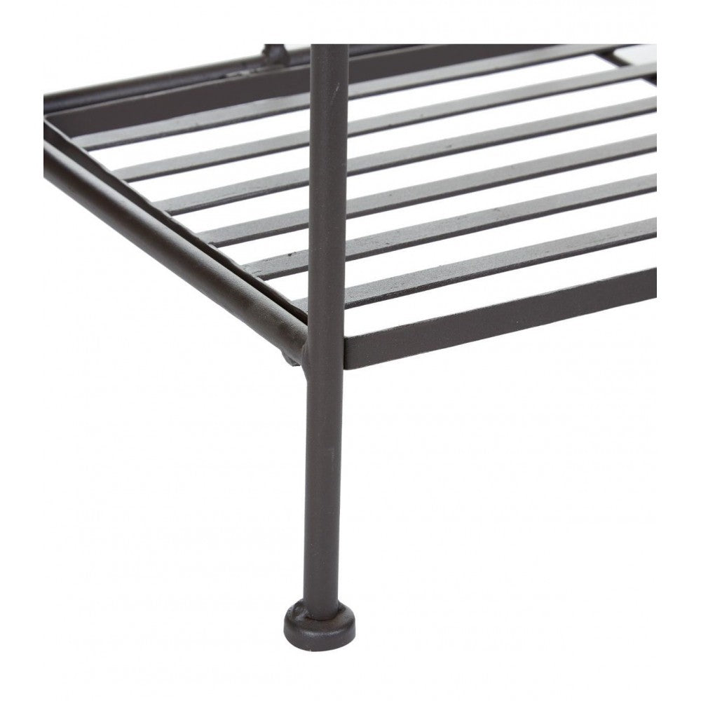 Cuier Atmosphera Retro, otel, MDF, 60x30x170 cm