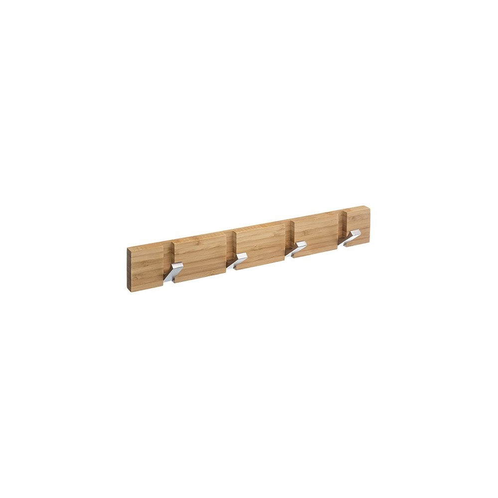 Cuier bambus 5FIVE Minimalista Steel, 40 x 6 x 2 cm