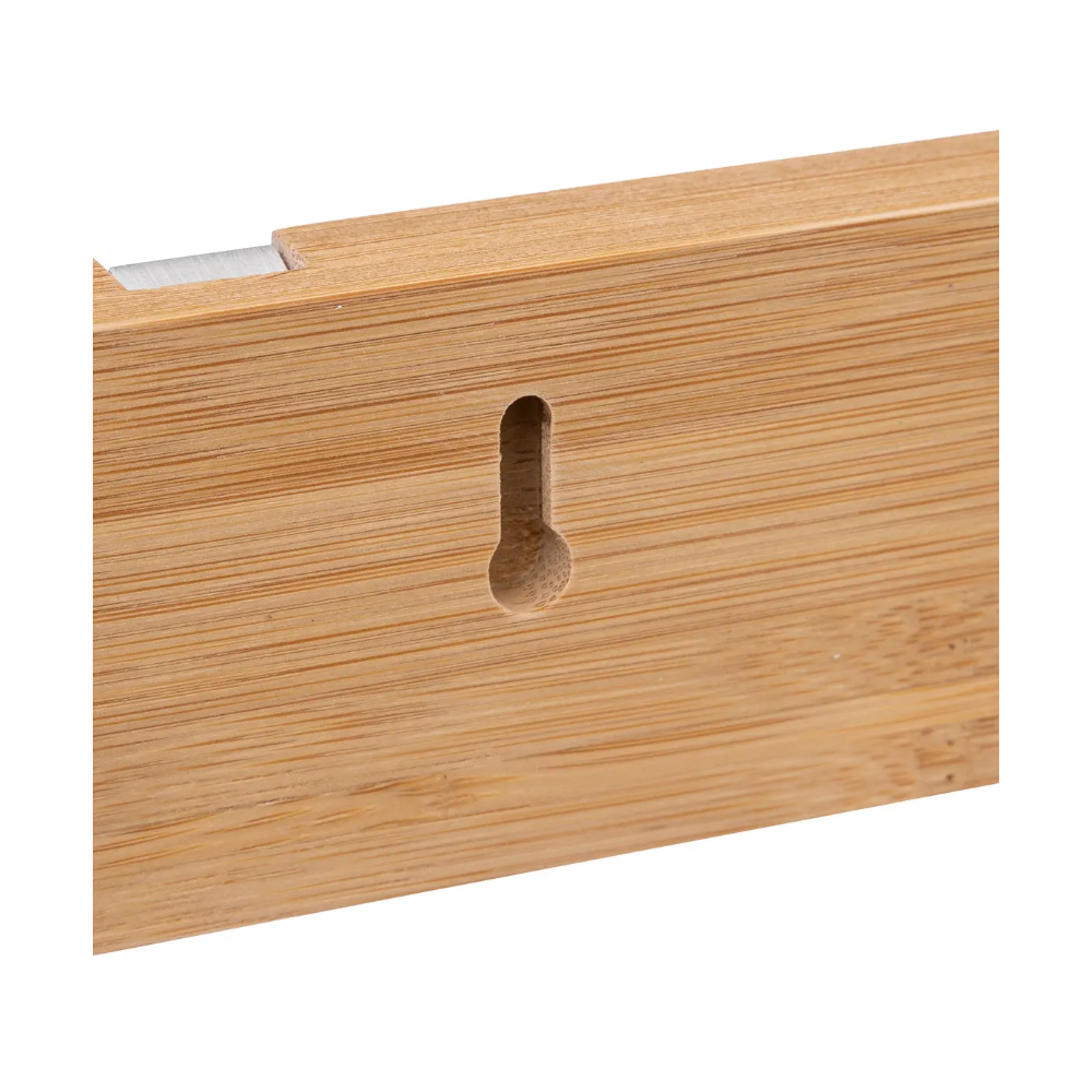 Cuier bambus Ferro, 6 carlige, 59.5 x 6 x 2 cm