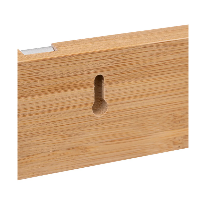 Cuier bambus Ferro, 6 carlige, 59.5 x 6 x 2 cm