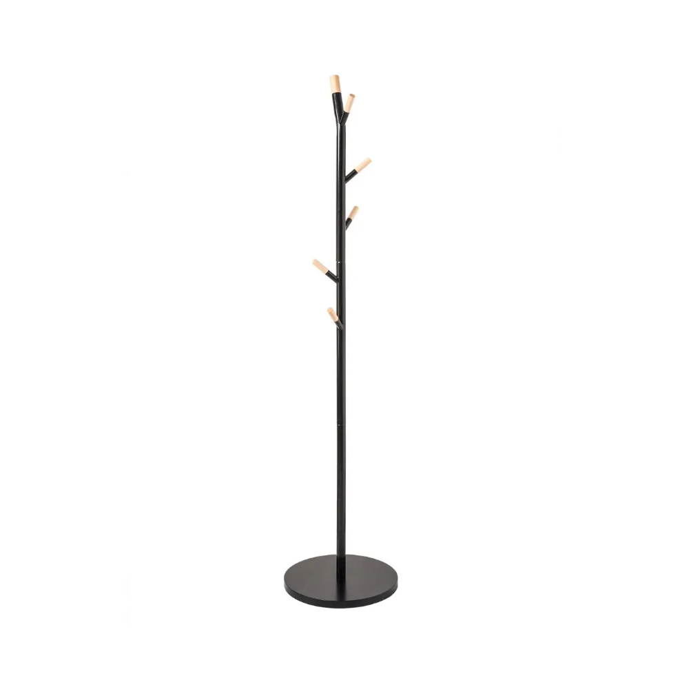 Cuier haine Vejen Black, metal, negru, 40 x 175 cm