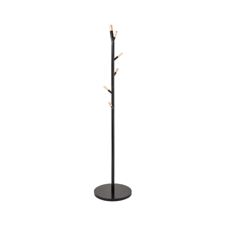 Cuier haine Vejen Black, metal, negru, 40 x 175 cm